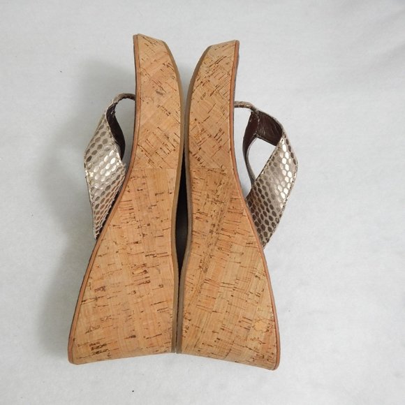 Sam Edelman Sandals Womens Size 8.5M Wedges Slip On - Picture 5 of 10